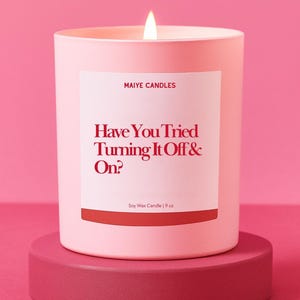 IT Tech Gift Smells Like a Closed Ticket Custom Candle For Software Tech Cyber Graduates Funny Personalized Gift for Computer Engineering