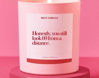 Funny 70th Birthday Gift Candle For Birthday For Her Personalized Gifts for 70th Birthday Party For Women 70th