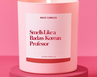 Korean Professor Gift For Linguistics Professor Women in Academia Professor Appreciation Gift Tenured Professor Thank You