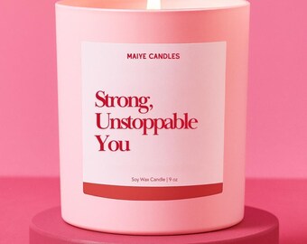 Motivational Candle Self Love Gift Best Friend Candle You Are A Badass You Got This Gift Going Through Tough Times Encouragement Gift