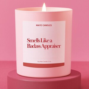 Appraiser Gift For Realtor Agent House Realtor Custom Candle For Property Managers Funny Unique Personalized Gift