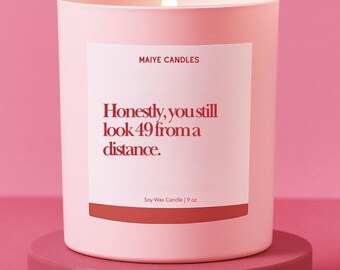 50th Birthday Gift Funny Candle For Birthday For Her Personalized Gift Funny Gifts for 50th Birthday Party For Women 50th for Friend