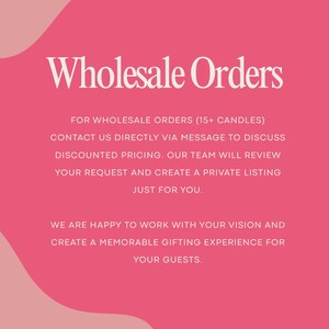 Wholesale Orders
