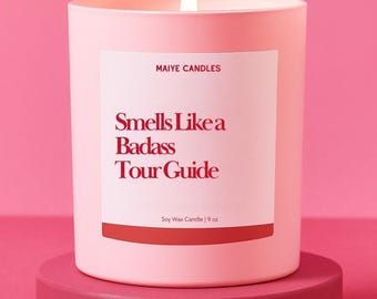 Tour Guide Gift For Travel Agent Gift for Travel Agency Custom Candle Frequent Flyer Gifts Funny Handmade Personalized For World Travelers