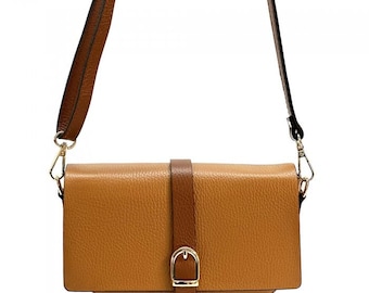 Florina Italian Leather Shoulder Bag