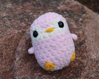 handmade crochet penguin