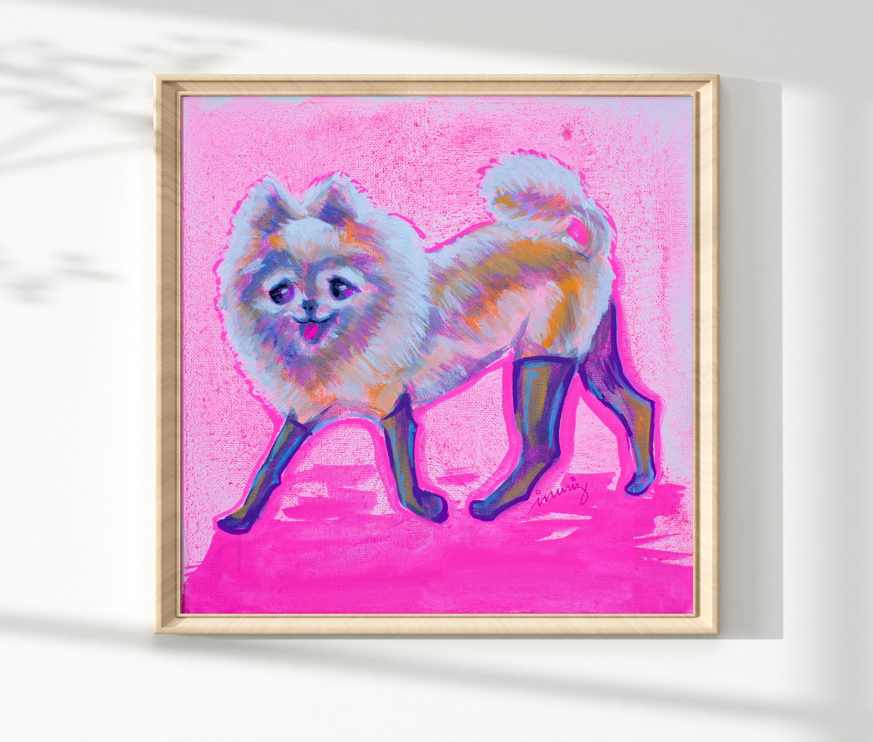 Chanel Dog Art - Etsy