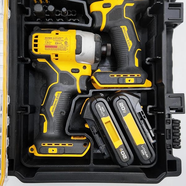 Dewalt 20V Brushless Drill Set Organizer for Deep Compact Organizer
