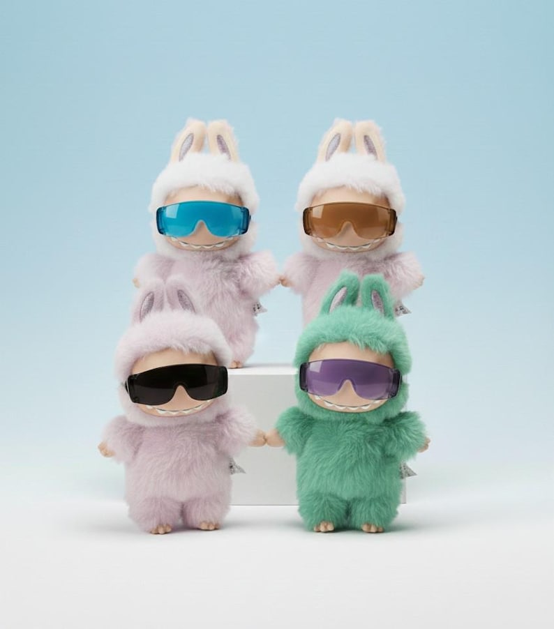 Gafas para muñeca de 17 cm, accesorio para muñeca de peluche imagen 1