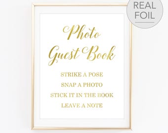 Photo Guest Book Sign Photo Guest Book Wedding Sign Wedding Photo Guest Book Sign Guest Book Table Sign Sign for Guest Book (FS4)