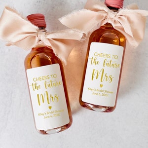 Bridal Shower Mini Wine Labels, Bridal Shower Wine Favor Labels Bridal Shower Wine Labels Bridal Shower Wine Favors Bridal Shower Favor