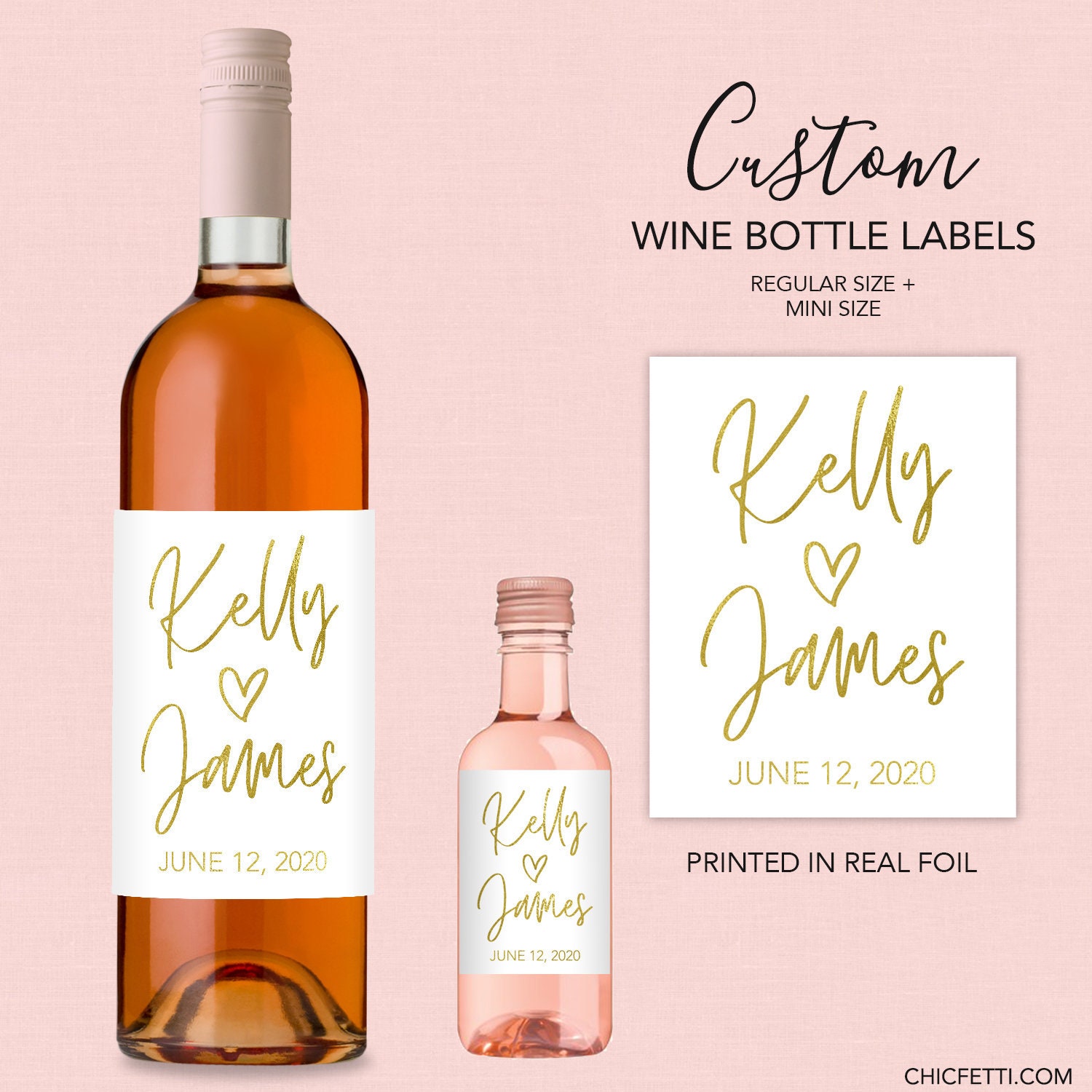 Personalized wedding wine bottle labels custom wine bottle etsy
