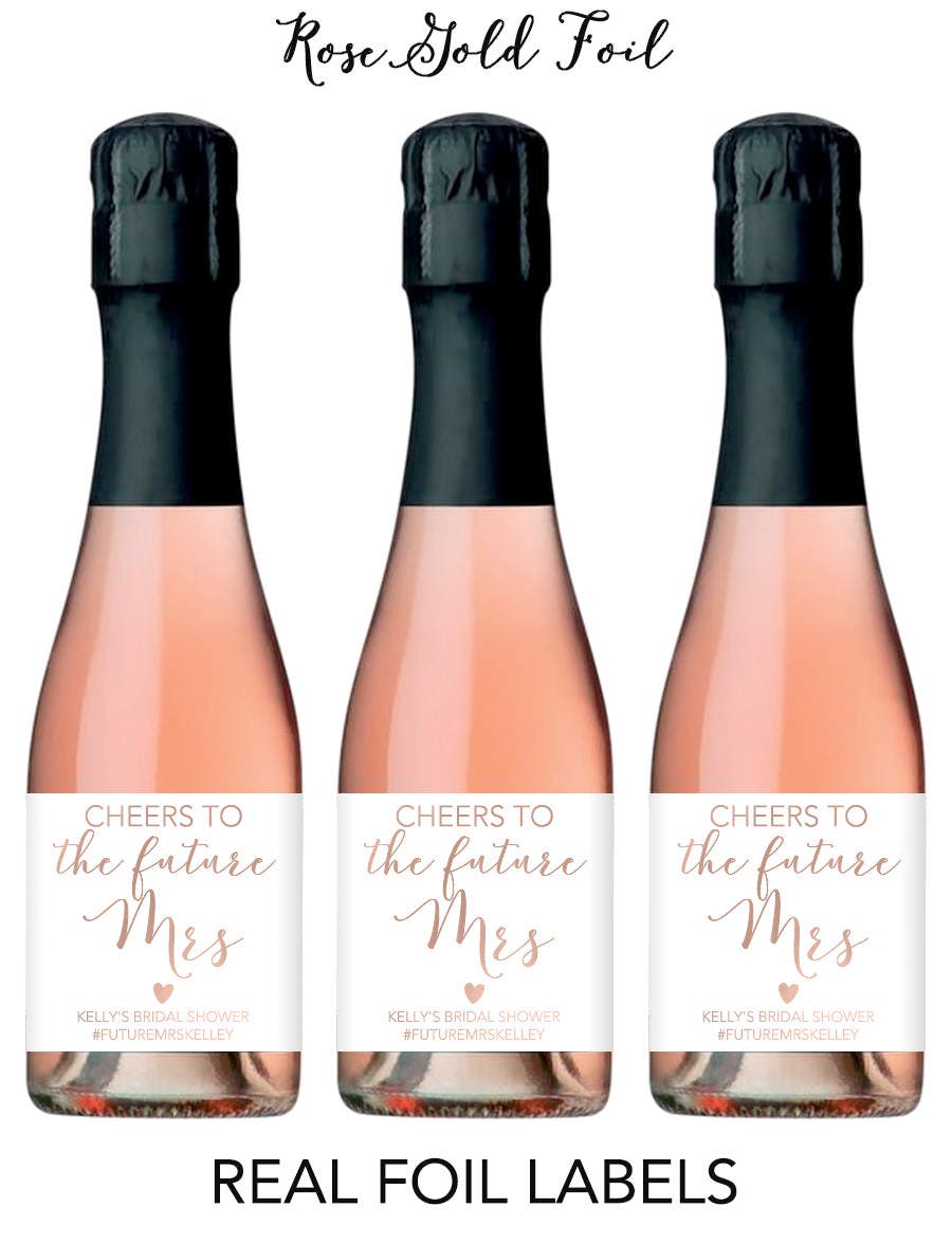 bridal shops with champagne
