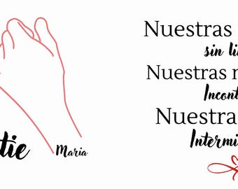 Amigas Valentine's Day Mug Wrap Sublimation PNG, Bestie Gift (Digital Download)