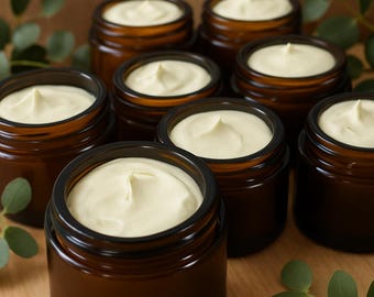 Tallow Face Cream: Natural Acne Moisturizer with Raspberry & Hemp Oil