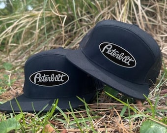 Vintage Peterbilt Trucker Hat, 7 Panel, Gift For Him