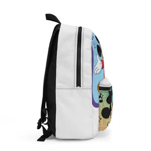 Mickey Mouse and Tinker Bell Karaoke themed Backpack image 2