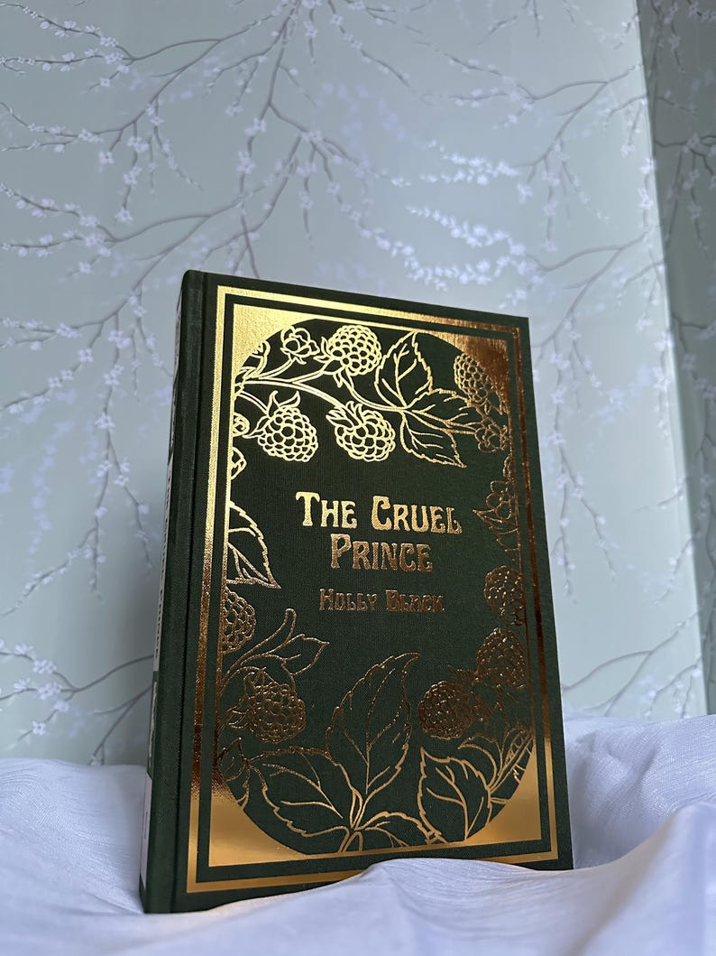 Folk of The Air Omnibus: Handmade Special Edition Book Bind ft. The Cruel Prince, The Wicked King, and The Queen of Nothing by Holly Black The Cruel Prince