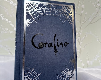 Coraline by Neil Gaiman: Handmade Special Edition Book Bind