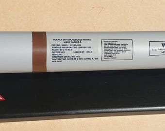 AIM-9 Sidewinder Reduced 1:3.12 Scale Model with Display Stand