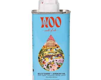 WOO Blue Tansy + Apricot Oil – Calming, Hydrating, and Revitalizing for Skin and Hair