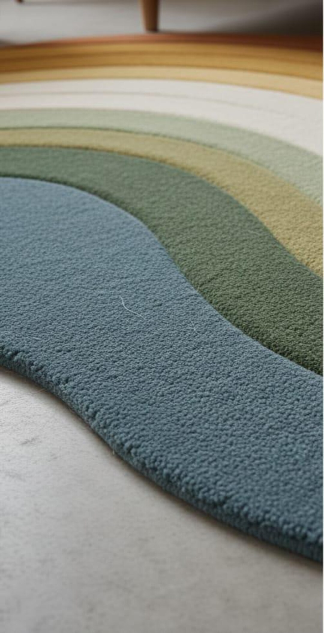 Terrazo Rug Hand Tufted Wool Rug, Terrazzo Style, Multi-tone Palette - Etsy