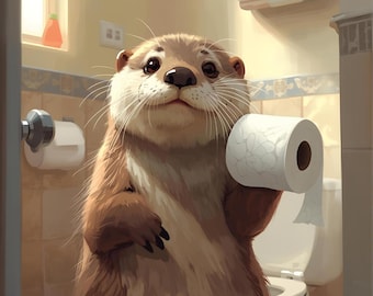 Toilettenzeit Otter
