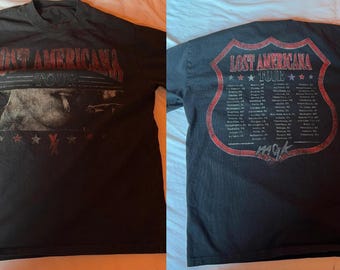 Machine Gun Kelly MGK Lost World Tour 2025 2026 Merch Smoking T Shirt