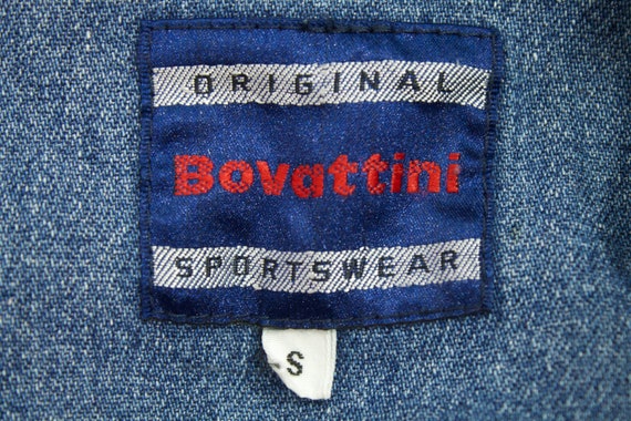 Vintage 1980's Bovattini Stone Wash Denim + South… - image 5