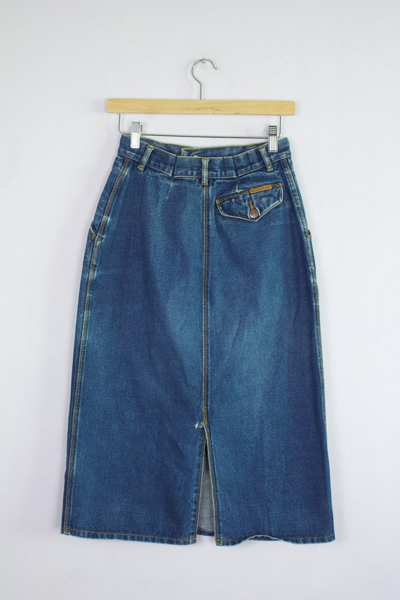 Vintage 1980's Gloria Vanderbilt Denim Blue Jean … - image 2