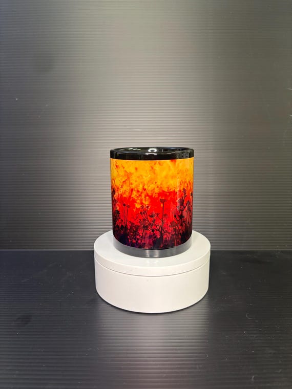 10oz custom sublimated coffee mug