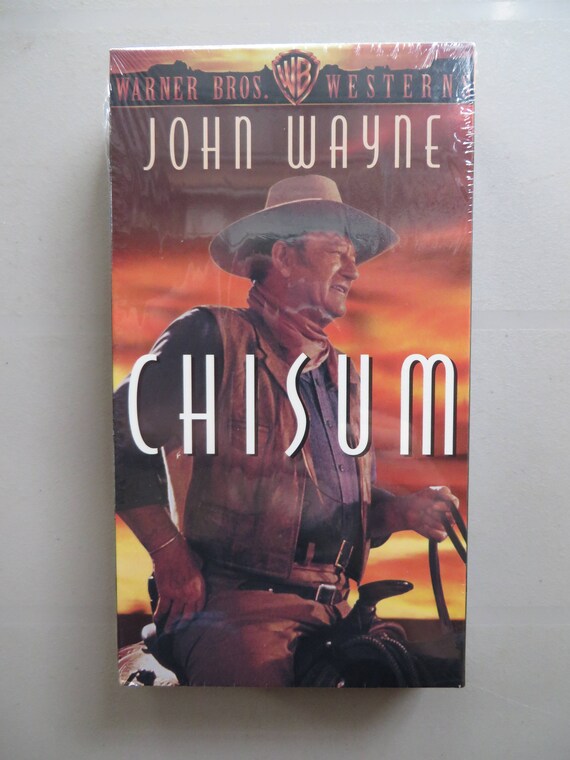 1997 Vhs Classic Western Movie Chisum Land Grabbing Etsy