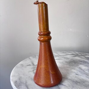 Handmade Ceramic Olive Oil Bottle | Artisan Pottery Cruet | Rustic Kitchen Decor | Farmhouse Oil Dispenser | Unique Gift