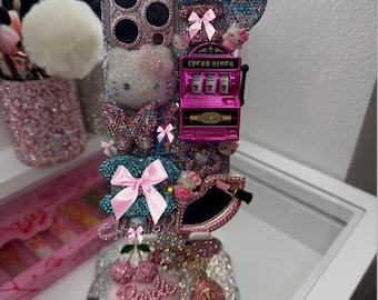 LUX Hello Kitty Lottery Junk Case | Jackpot | Sanrio | Phone Case | Handmade Case | Custom Case | Junk Case | Design Case