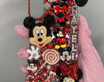 Mickey & Minnie Mouse Junk Case | Phone Case | Handmade Case | Custom Case | Junk Case | Design Case