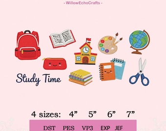 10+ Teacher Icons Embroidery Designs Bundle, School Bundle Embroidery Designs, Back To School Embroidery, Best Teacher Ever Embroidery File