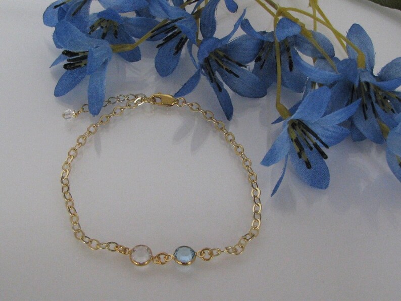 Mother\u2019s Birthstone Bracelet-Birthstone Bracelet-Family Birthstone Jewelry-Mother\u2019s Gold Birthstone Bracelet-Custom Birthstone Bracelet