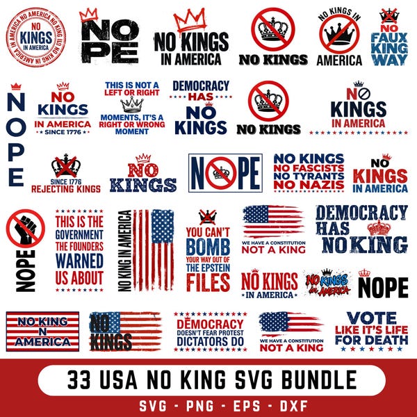 Brak królów w Ameryce SVG, Demokracja SVG, Anty Trump SVG, Brak królów SVG, Nie mój prezydent, Brak królów od 1776 roku, Brak królów PNG,