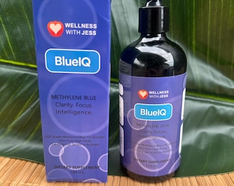 BlueIQ Methylene Blue 1% Solution | USP Grade, Lab Tested, Australian Made Dietary Supplement