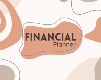 Digital Financial Planner | Budget Tracker | Expense & Savings Planner | Printable PDF"