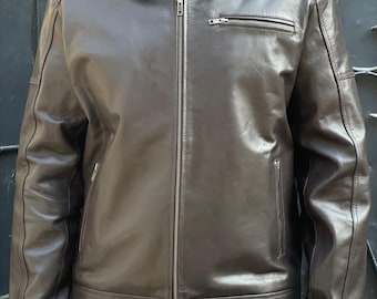 Black Urban EDGE LEATHER JACKET