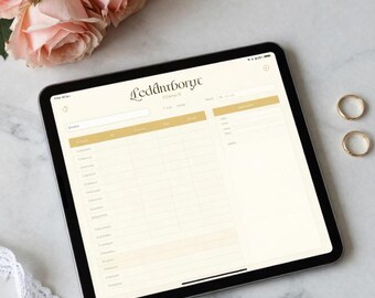 Wedding Budget Planner | Digital Wedding Organizer | Expense Tracker Template
