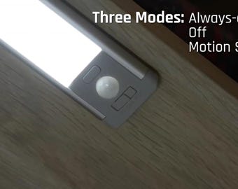 Barra luminosa a LED magnetica: installazione semplice in due direzioni grazie ai potenti magneti integrati.