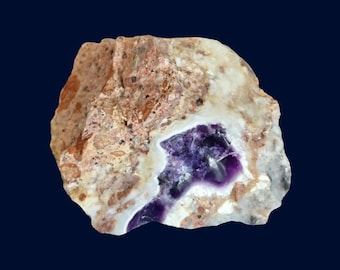 Opalized Fluorite from Mexico | Soft Purple Mineral | Natural Display Stone