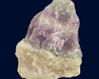Purple and Green Fluorite Display Stone | Banded Mineral from Pleiades Mine