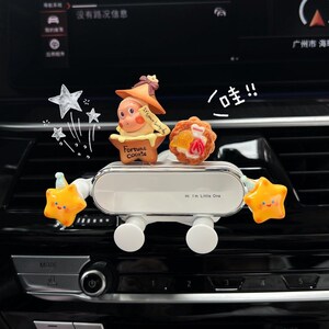 DIMOO Car Phone Holder Kawaii Car Air Vent Mount DIMOO World Phone Stand Anime Car Interior Decor Gift for Her