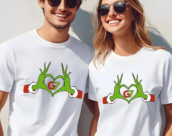 Grinch Heart G7 Christmas Shirt, If You're Seeing This You're in Group 7 Shirt, Group Seven Funny Christmas Shirt 474243