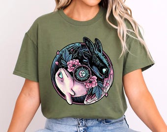 Toothless Light Fury Shirt How To Train Your Universal Matching Dragon Tee Gift 474485