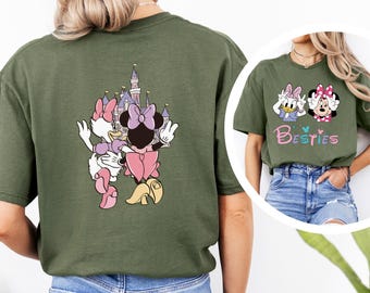 Minnie Daisy Besties Shirt Disney BFF Friends Magical Kingdom Vacation Tee Gift Matching 472357