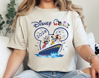 Disney Cruise 2026 Shirt Family Vacation Friends Trip Tee Matching Group Gift 474383